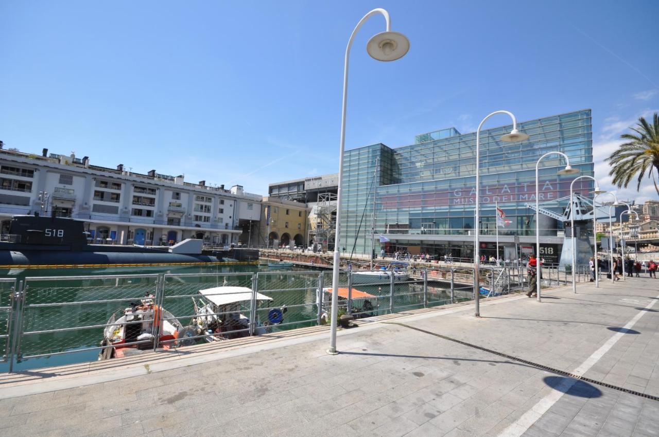 H2Ome - Il Cembalo Vista Baia E Citta, Balcone O Terrazzo, Parcheggio Su Richiesta Lejlighed Genova Eksteriør billede