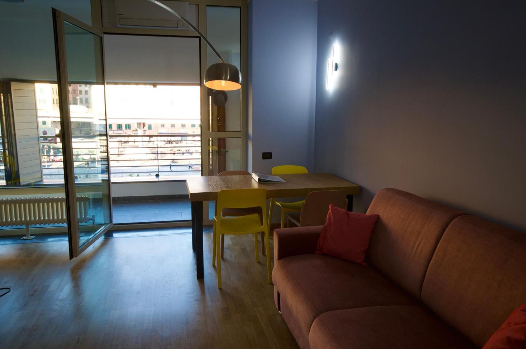 H2Ome - Il Cembalo Vista Baia E Citta, Balcone O Terrazzo, Parcheggio Su Richiesta Lejlighed Genova Eksteriør billede